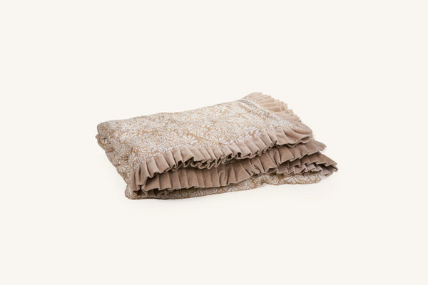 Frilled Meadow Throw