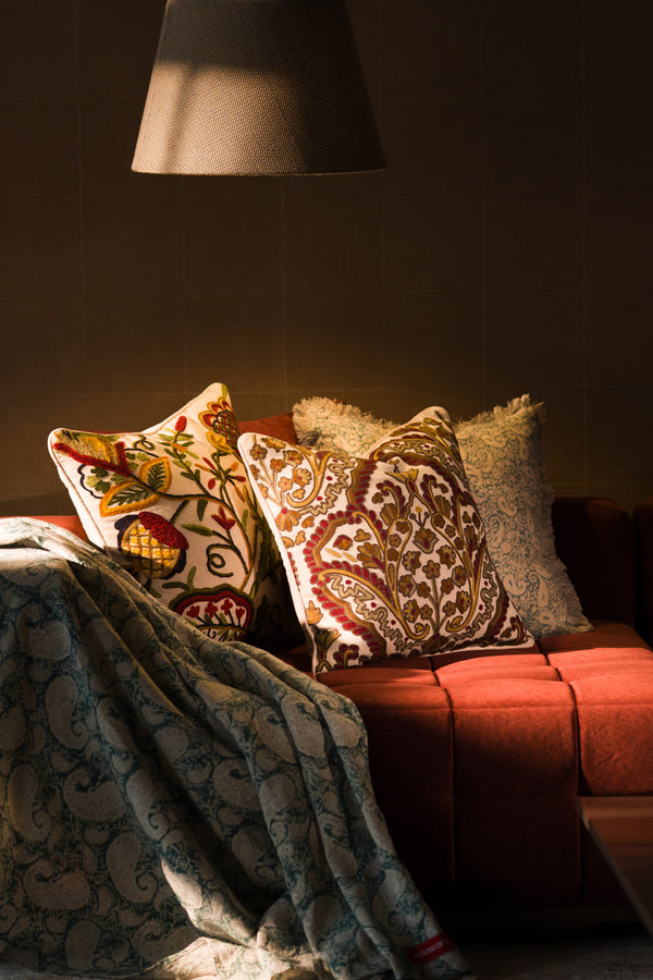 Sombre Petal Cushion