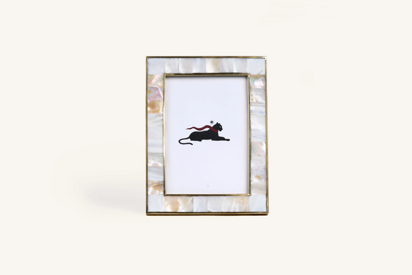Gilded Oyster Photo Frame