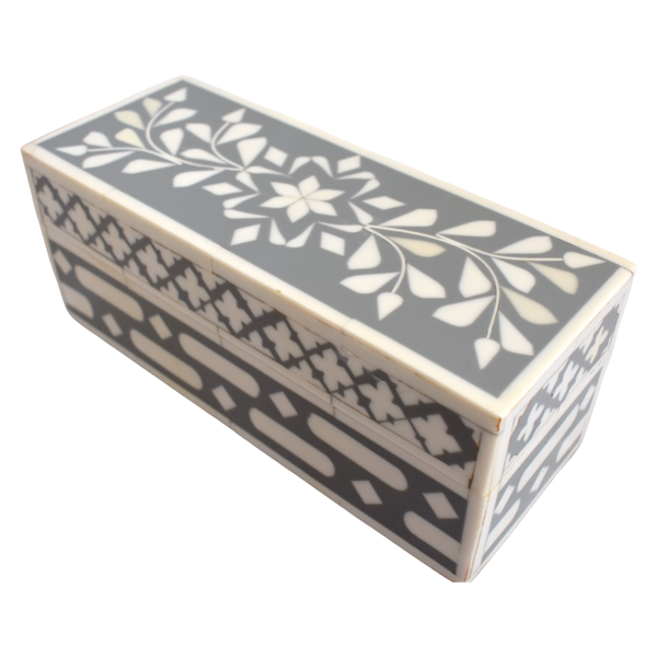 Bone Inlay Box "BLOSSOM" Collection (Small) houseofh