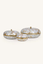 Golden Goblet Round Box