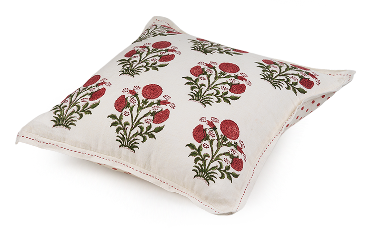 Trinity Fleur Cushion — detail view