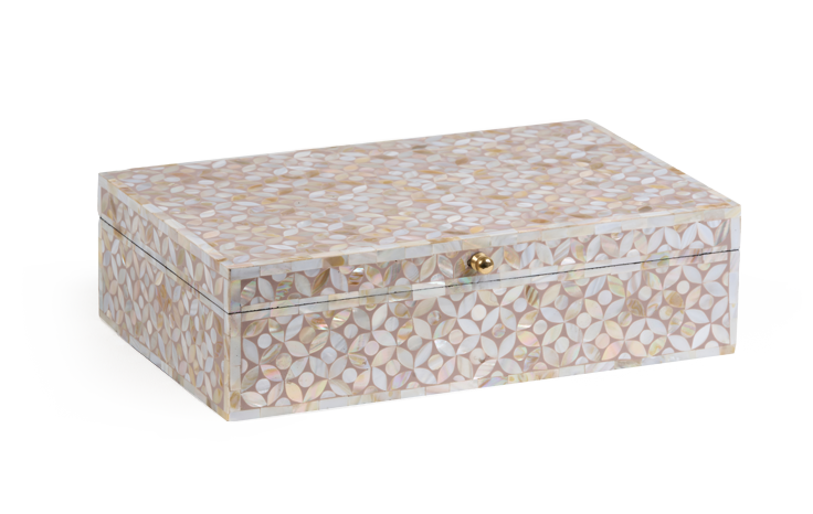 White Mirage Box — detail view