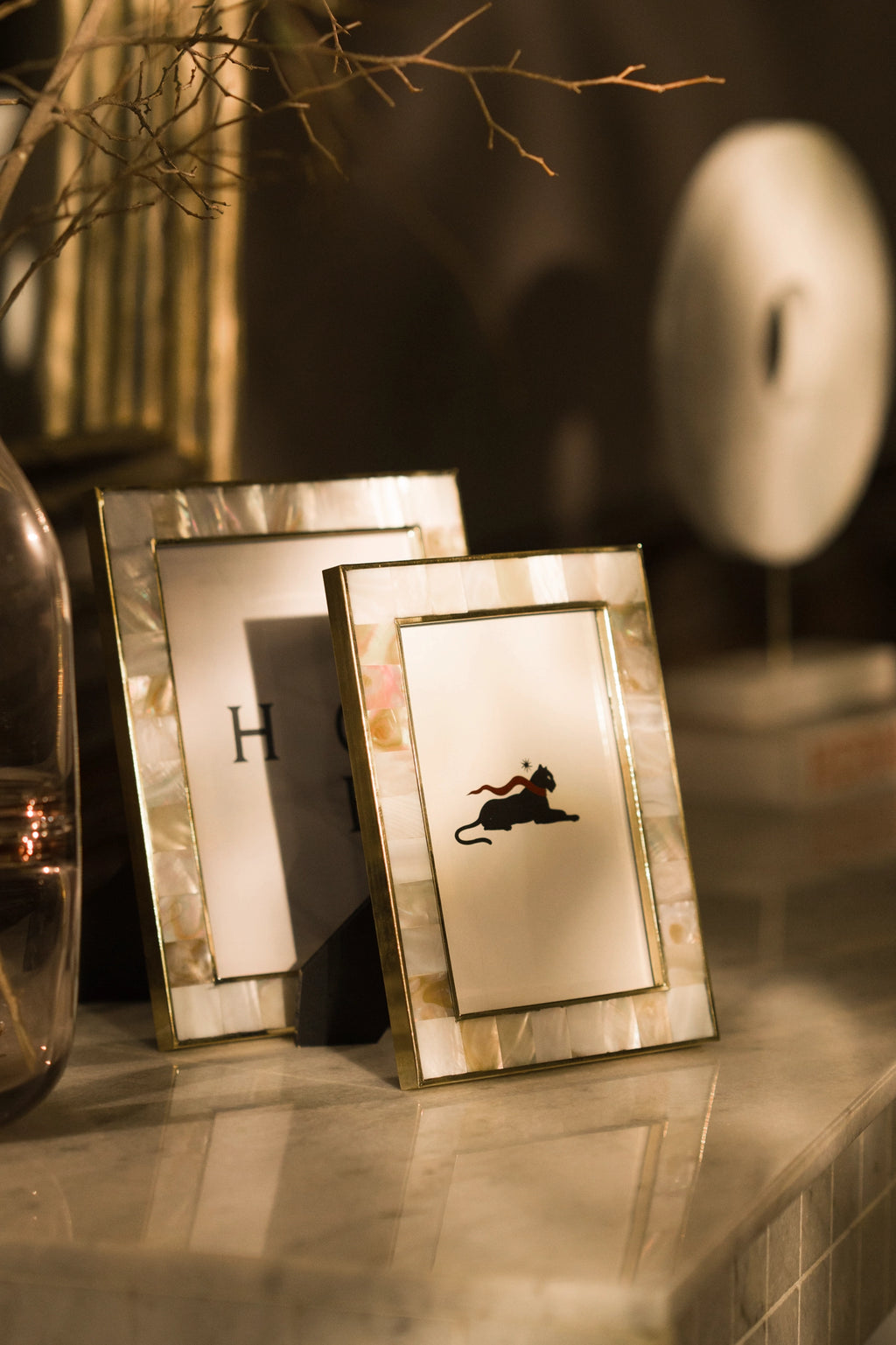Gilded Oyster Photo frame