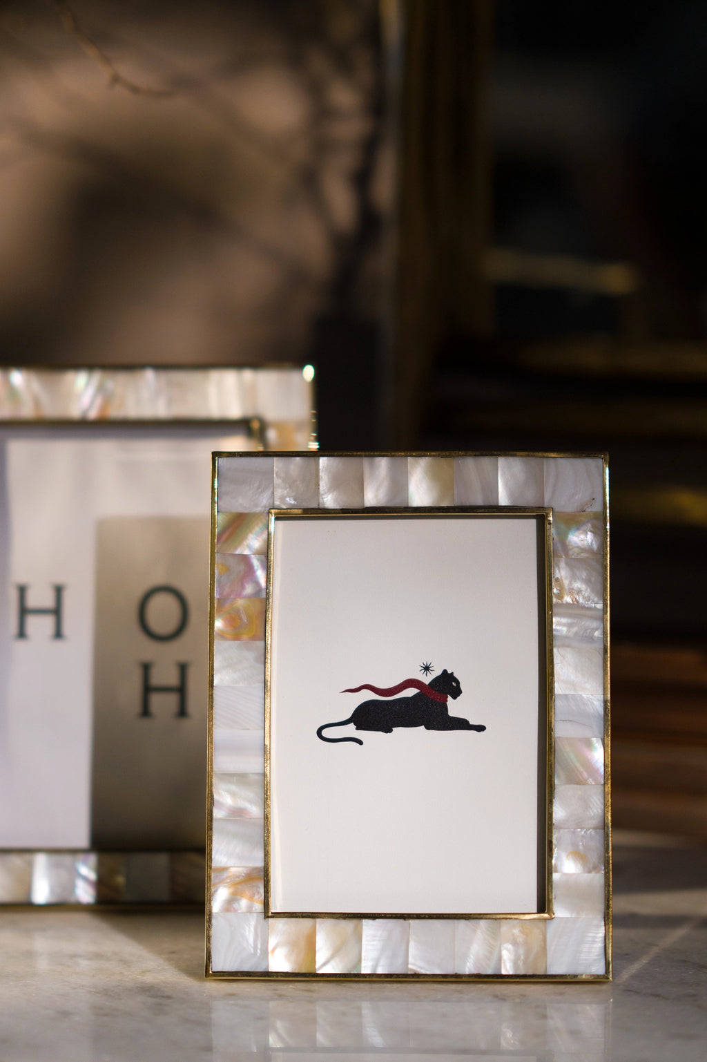 Gilded Oyster Photo frame