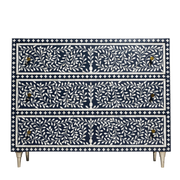 Bone Inlay Chest of Drawers - "PALACE" Collection