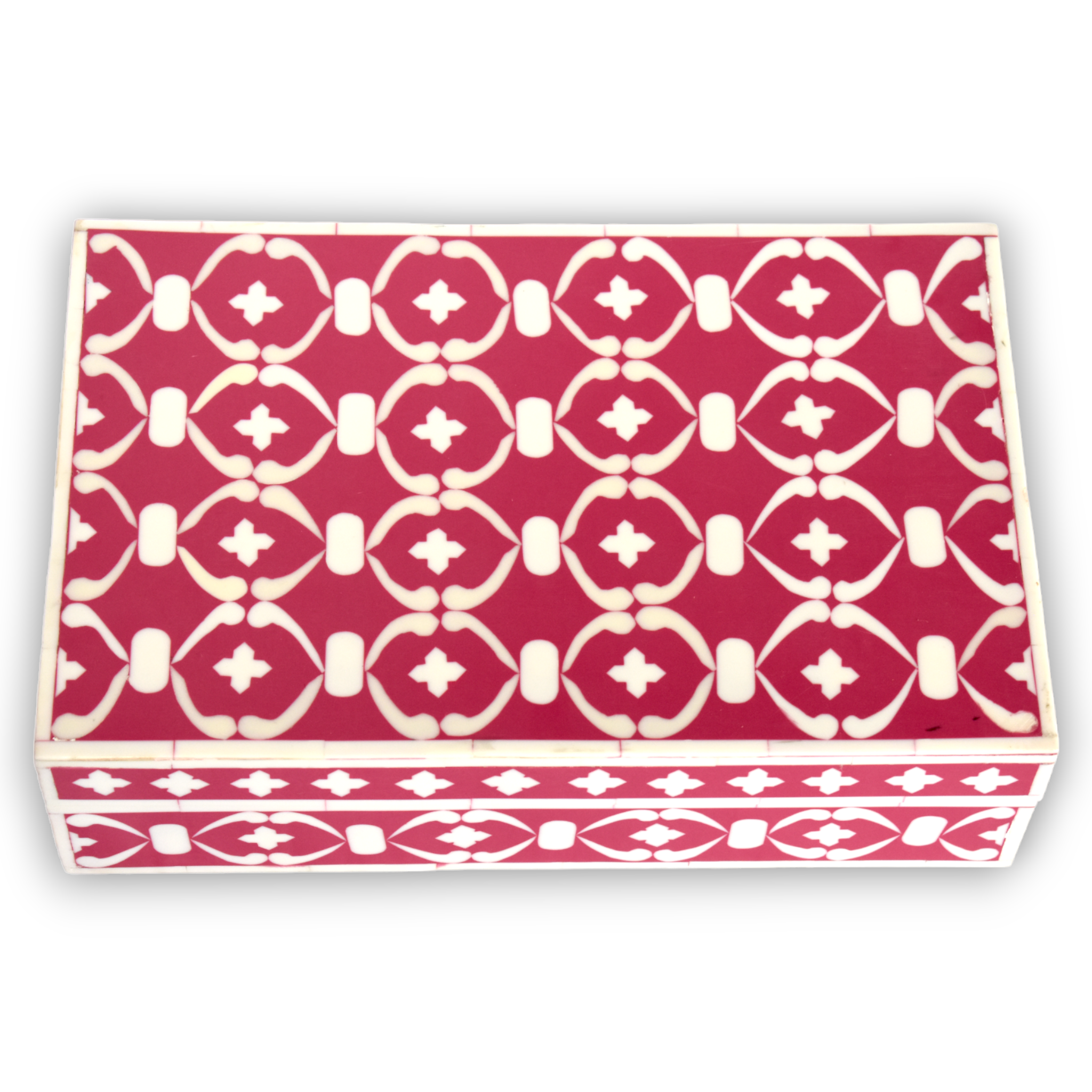 BONE INLAY BOX Soft Pink