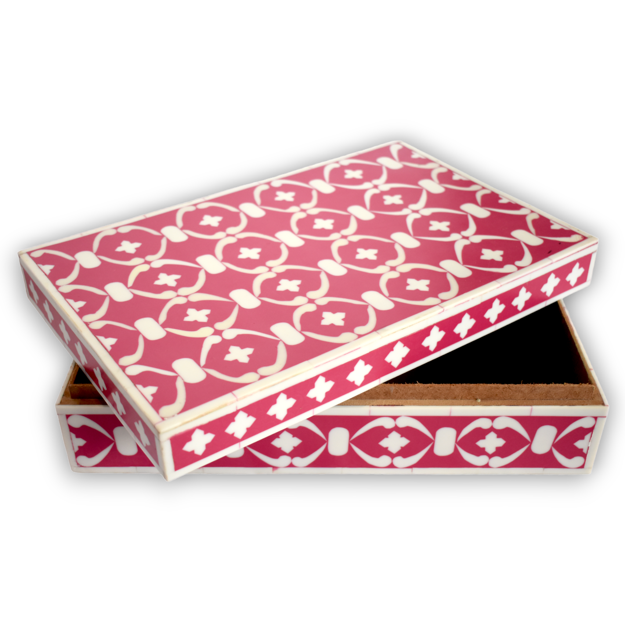 BONE INLAY BOX Soft Pink